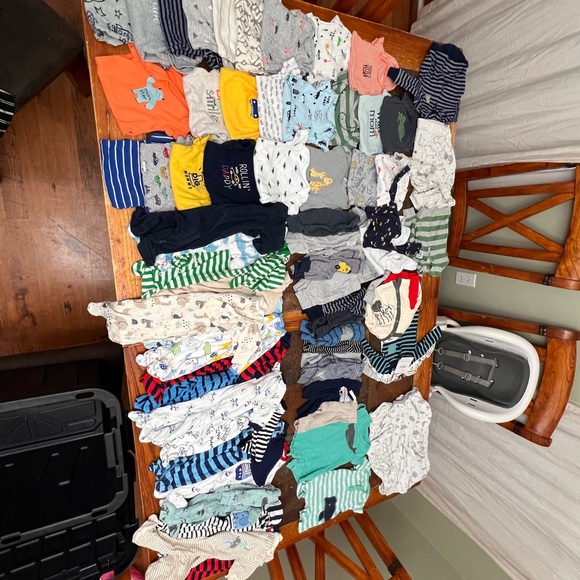 30 piece Newborn baby boy clothes MYSTERY Bundle - Picture 2 of 6